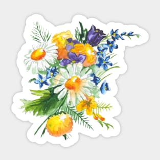 summer bunch Sticker